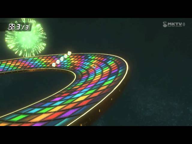 Wii U Mario Kart 8 N64 Rainbow Road Retrounlim