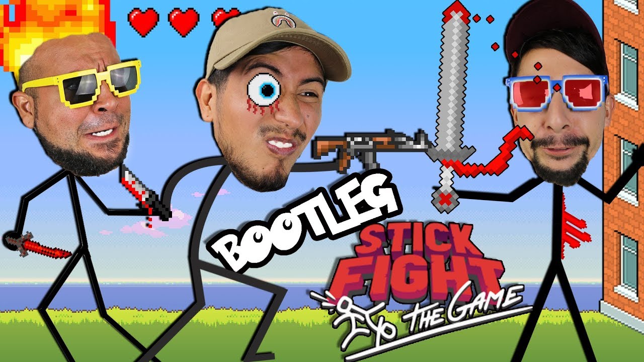 Playing Bootleg Stick Fight The Game Why Do We Do This To Ourselves Epic Stick Figure Games Retrounlim - bootleg roblox games