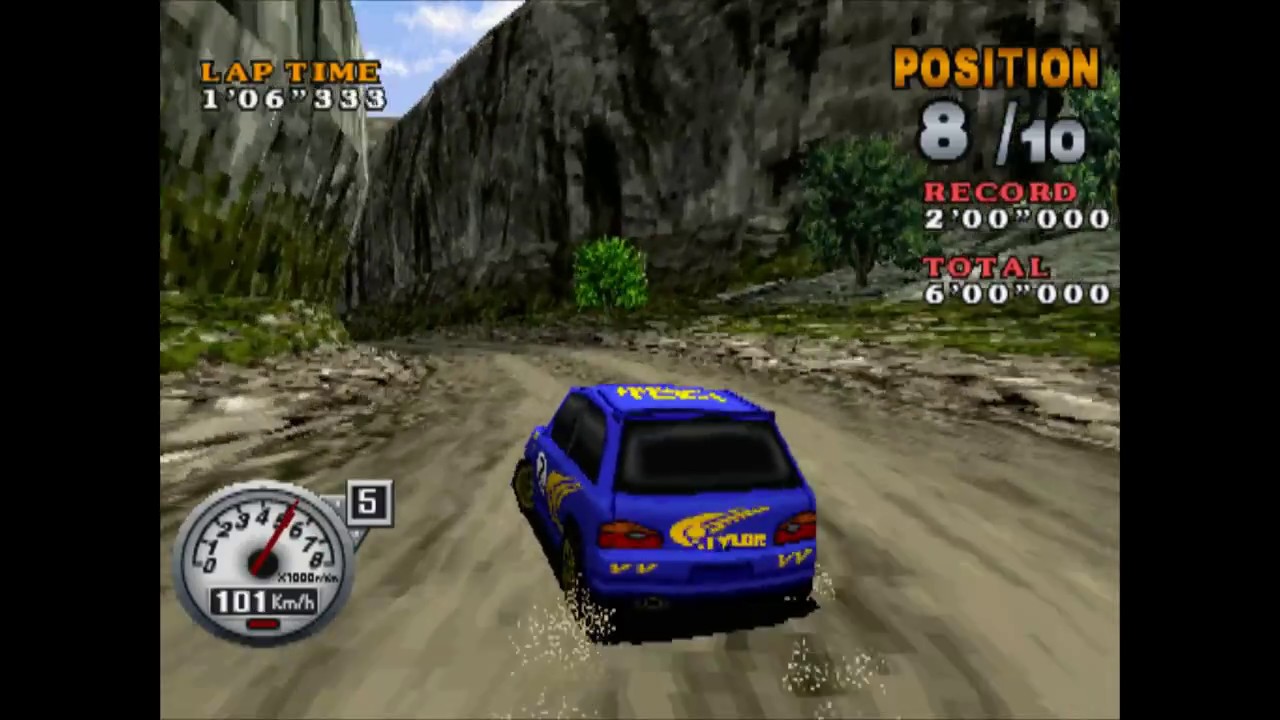 playstation 1 rally games